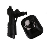Maxbell 360 Degree Adjustable Kayaks Fishing Boat Rail Side Mount Rod Holder Rack