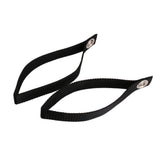 Maxbell 2pcs Hood Loops Anchor Straps Tie Down Hood Kayak Canoes Black