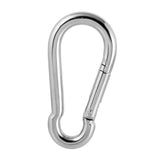 Maxbell Camping Climbing 304 Stainless Steel Carabiner Quickdraw Clip Snap 8cm