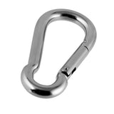 Maxbell Camping Climbing 304 Stainless Steel Carabiner Quickdraw Clip Snap 8cm