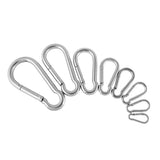 Maxbell Camping Climbing 304 Stainless Steel Carabiner Quickdraw Clip Snap 8cm