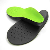 Kids Children Flatfoot Corrective Breathable Comfortable Insoles Orthotic Arch Support Shoe Insoles 1 Pair Green Size XL