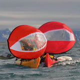 Maxbell 42" Portable Instant Popup Sit on Top Kayak Sail Canoe Wind Paddle Downwind