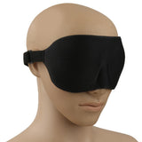 Buckled Travel Air Plane Sleeping Eye Mask Shade Cover Nose Pad Blindfold