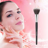 Maxbell Mineral Powder Foundation Makeup Brush Round Top Kabuki Cosmetic Tool