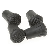 Maxbell 4pcs Replacement Rubber Ends 3cm length Tips Walking Trekking Pole Protector