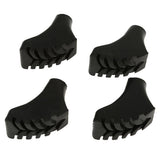 Maxbell 4pcs/set Replacement Walking Stick Trekking Hiking Pole Rubber Ferrule Ends