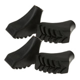 Maxbell 4pcs/set Replacement Walking Stick Trekking Hiking Pole Rubber Ferrule Ends