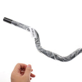 Maxbell Anodized Fixed Gear Bike Riser Bar Handlebar Alloy 25.4mm 52cm Black