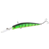 Maxbell 6pcs Multicolor Plastic Fishing Lure Crankbaits Hooks Baits Tackle