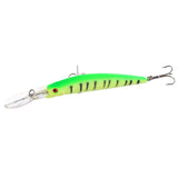 Maxbell 6pcs Multicolor Plastic Fishing Lure Crankbaits Hooks Baits Tackle