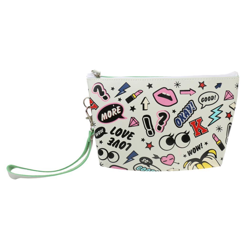 Maxbell Fashion Cosmetic Makeup Purse Wash Bag Organizer Pouch Pencil Case Bag Color - Aladdin Shoppers