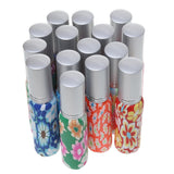 Maxbell 8ml Travel Perfume Aftershave Atomizer Pump Refillable Spray Bottle Flower Print