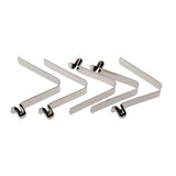 Maxbell 5pcs Kayak Paddle Push Snap Button Tent Awning Pole Clips Tube Spring Clips