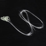 Maxbell 20pcs/lot Sharpened Barbed String Hooks Glow in Dark Sea Fishing Tackle Hooks #24