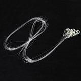 Maxbell 20pcs/lot Sharpened Barbed String Hooks Glow in Dark Sea Fishing Tackle Hooks #24