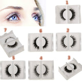 Maxbell 1 Pair Beauty Artificial Horse Hair Thick Long Eye Lashes Nature Eyelashes Party Daily Makeup - Style 1