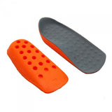 Maxbell 1 Pair Men's In-Sock Arch Support Height Increase Heel Lift Shoe Insert Cushion Pads - Orange