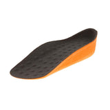 Maxbell 1 Pair Men's In-Sock Arch Support Height Increase Heel Lift Shoe Insert Cushion Pads - Orange