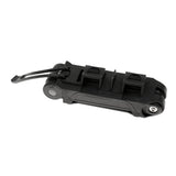 Maxbell Portable Folding Bike Lock Black With Rack High Security Bicycle Lock