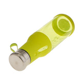 Max Maxb Plastic Leak-proof Drinks Sports Cycling Hiking Gym Water Bottle Green