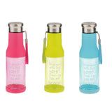 Max Maxb Plastic Leak-proof Drinks Sports Cycling Hiking Gym Water Bottle Green