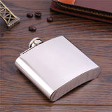 Maxbell  Outdoor Durable Solid Compact Pocket 7oz/198ml Stainless Steel Hip Flask