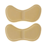 1 Pair Self Adhesive Sponge Heel Grip Back Liner Shoe Insole Pad Foot Care Protector Beige