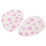 1 Pair Anti-Slip Silica Half Insoles High Heel Invisible Forefoot Pad Pink
