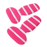 Durable Pair Of T-shape Heel Cushion High Heel Shoes Insole Pads Pink