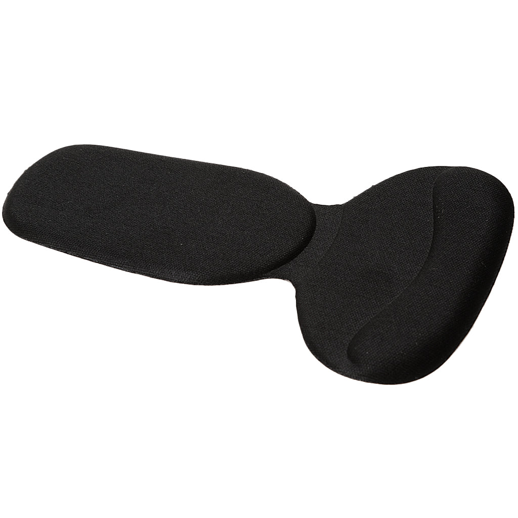 Durable T-shape Heel Cushion High Heel Shoes Insole Pads Black