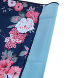 Maxbell Adult Reusable Bibs Disability Patient Aid Apron with Snap Buckle - Hibiscus