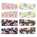 Maxbell 20 Sheets Flowers Nail Art Water Transfer Decals Sticker Wrap DIY Tips Decor