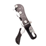 Maxbell Heavy Duty Safety Stop Descender for 9-12mm Rope Rock Climbing Caving Abseil Rescue Gear Equipment