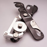 Maxbell Heavy Duty Safety Stop Descender for 9-12mm Rope Rock Climbing Caving Abseil Rescue Gear Equipment