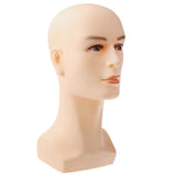 Maxbell Male Mennequin Manikin Head Model Cap Hat Wig Headphone Scarf Display Stand