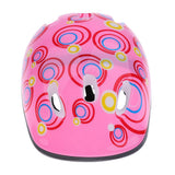 Maxbell 7 Pieces Kids Child Multi-Sport Helmet With Knee Pads Elbow Wrist Protection Set for Skateboard Cycling Skate Scooter - Pink