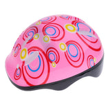 Maxbell 7 Pieces Kids Child Multi-Sport Helmet With Knee Pads Elbow Wrist Protection Set for Skateboard Cycling Skate Scooter - Pink