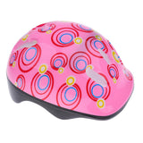 Maxbell 7 Pieces Kids Child Multi-Sport Helmet With Knee Pads Elbow Wrist Protection Set for Skateboard Cycling Skate Scooter - Pink