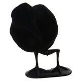 Maxbell Flocked Jet Black Crow Decoy Bird Scarer Pest Control Garden Defense Scarecrow