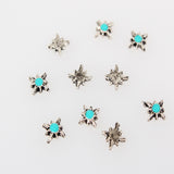 Maxbell 100Pcs New Retro Alloy 3D Nail Art DIY Decorations Rhinestone Jewelry Nail Accessories