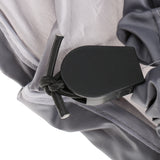 Maxbell Universal Nylon Spray Skirt Deck Sprayskirt	Kayak Canoe Boat Accessory Gray
