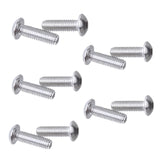 Maxbell 10Pcs Road Bike Cycling Water Bottle Holder Cage Bolts Screws M5*15 Stainless Steel