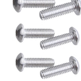 Maxbell 10Pcs Road Bike Cycling Water Bottle Holder Cage Bolts Screws M5*15 Stainless Steel