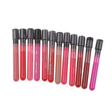 Maxbell Cosmetics Professional Matte Lipstick Set of 12 Colors Waterproof Lip Gloss