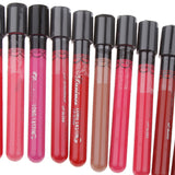 Maxbell Cosmetics Professional Matte Lipstick Set of 12 Colors Waterproof Lip Gloss