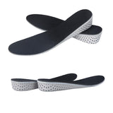 Soft Memory Foam Invisible Arch Heel Height Increase Taller Insoles - 3cm