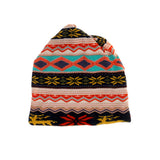Multi-purpose Scarf Hat Warm Beanie Hat Wide Winter Scarf Set Multi-Color 01