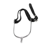 Maxbell 1 Pair 23mm Stainless Steel Smooth Horse Riding Boots Spur + Nylon Webbing Strap