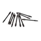 Maxbell 20 Pieces 53mm 2BA Thread Aluminium Alloy Re-Grooved Dart Stems Shafts